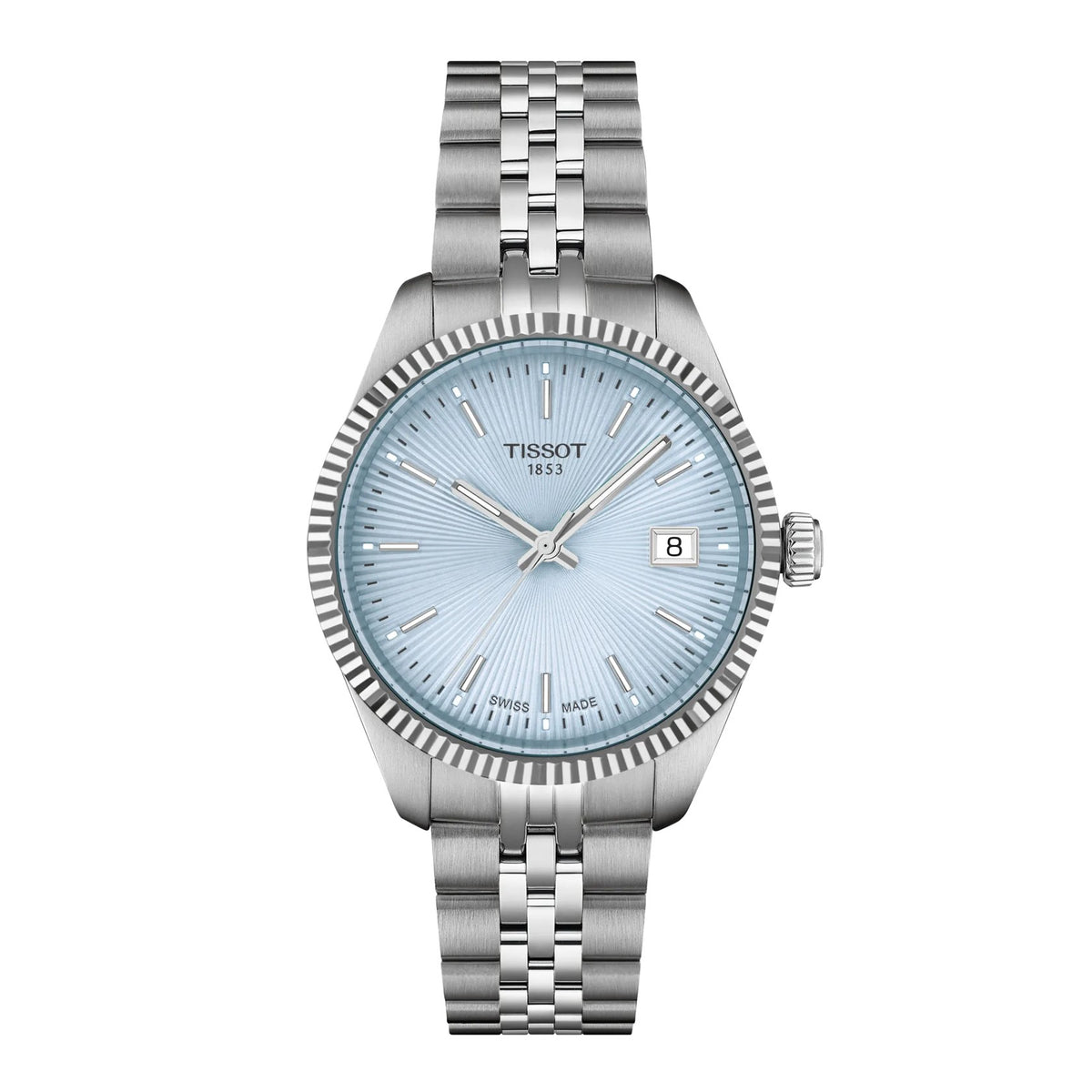 Tissot Ballade Ice Blue Dial 34mm Watch T1562101135100
