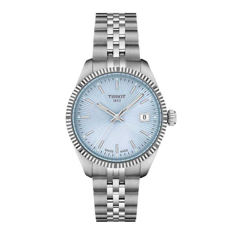 Tissot Ballade Ice Blue Dial 34mm Watch T1562101135100