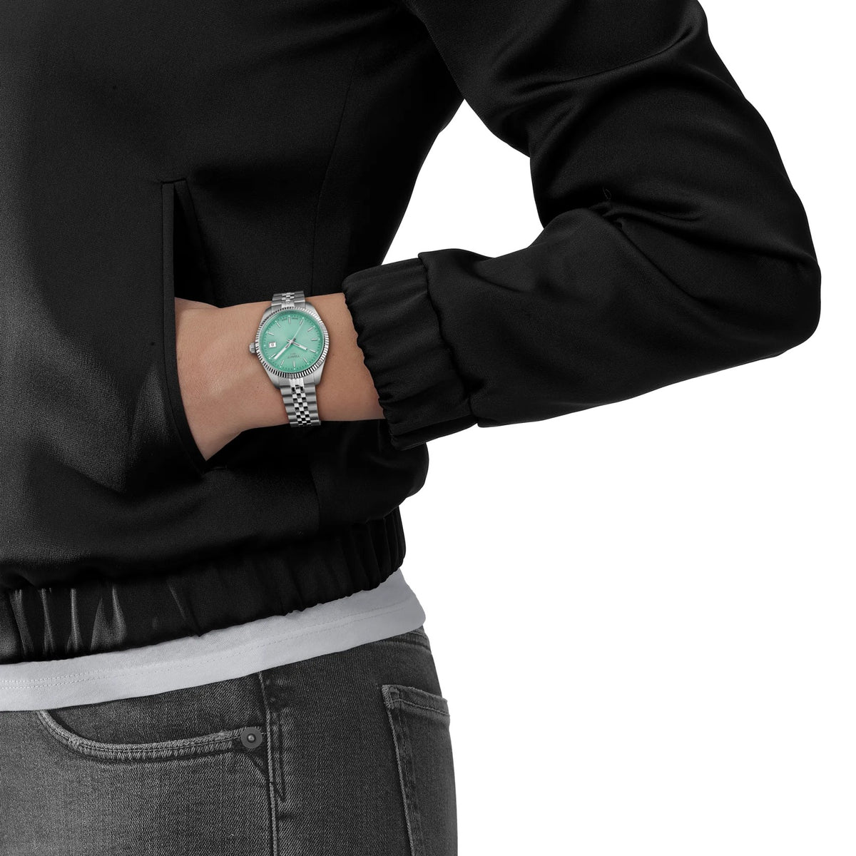 Tissot Ballade Light Green Dial 34mm Watch T1562101109100