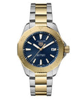 Tag Heuer Aquaracer Professional 200 Solargraph Two Tone 40mm Blue Watch