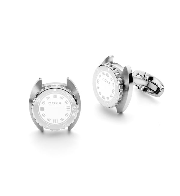 Doxa SUB Whitepearl Cufflinks CUF.10.011