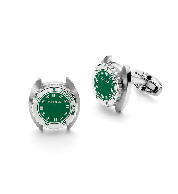 Doxa SUB Sea Emerald Cufflinks CUF.10.131