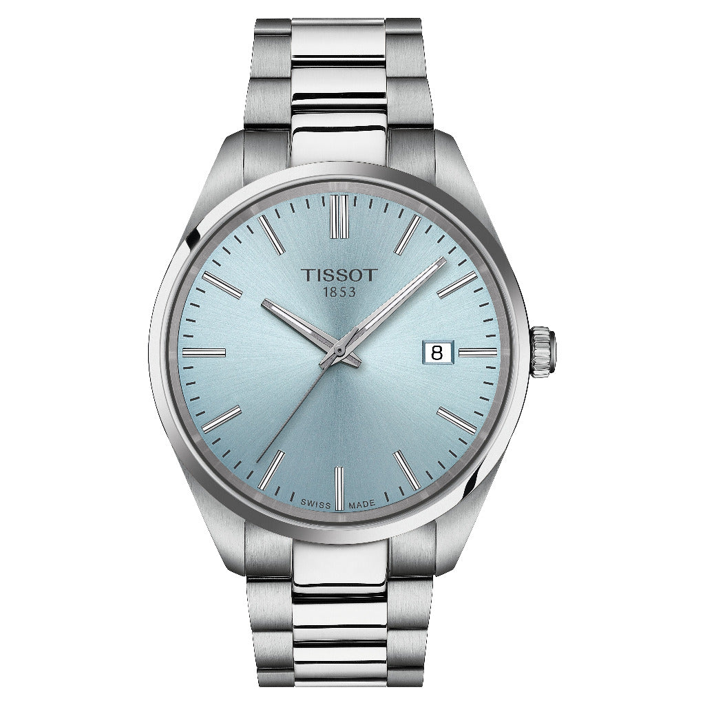 Tissot PR 100 Quartz Ice Blue 40mm Watch T1504101135100