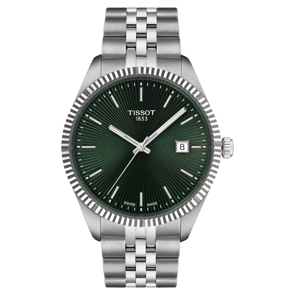 Tissot Ballade Quartz Green 40mm Watch T1564101109100