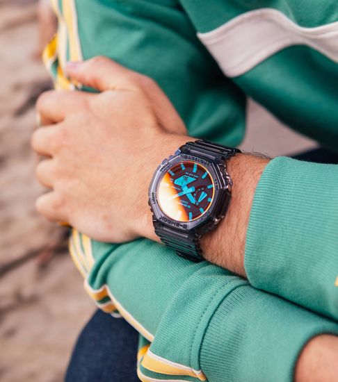 G-SHOCK Beach Time-lapse 45.4mm Watch GA-2100TLS-8AER