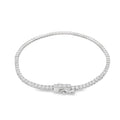 Round Brilliant Cut 3.36ct Lab Grown Diamond Bracelet