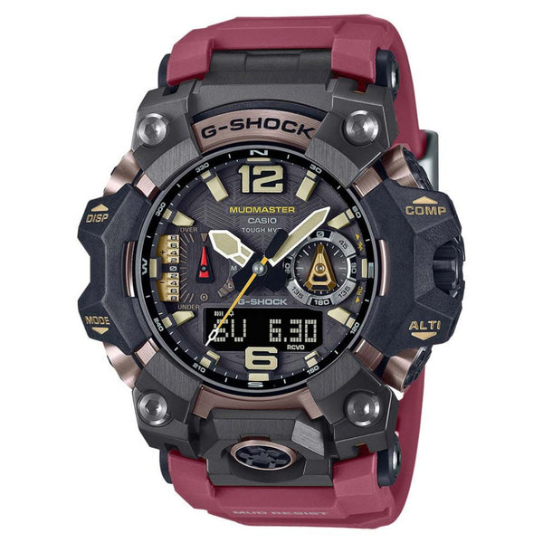 G-SHOCK New Mudmaster Carbon Core Red Watch GWG-B1000-1A4ER