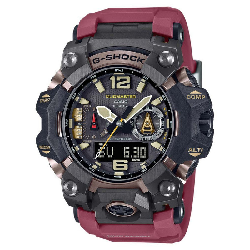 G-SHOCK New Mudmaster Carbon Core Red Watch GWG-B1000-1A4ER