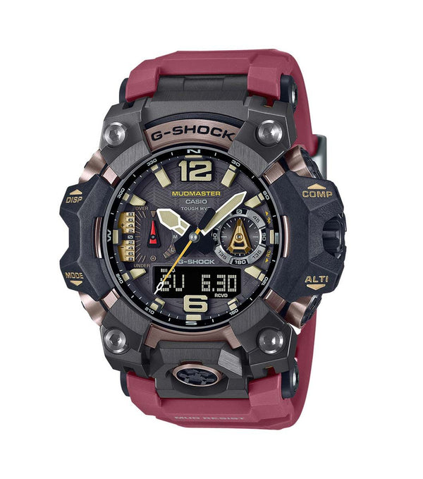 G-SHOCK New Mudmaster Carbon Core Red Watch GWG-B1000-1A4ER