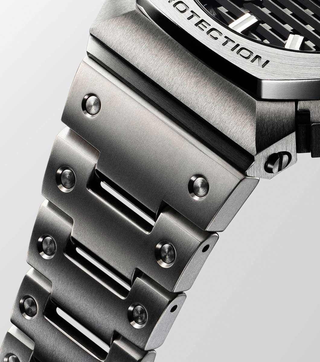 G-SHOCK MR-G B2100 Silver Dial Titanium Watch MRG-B2100D-1ADR