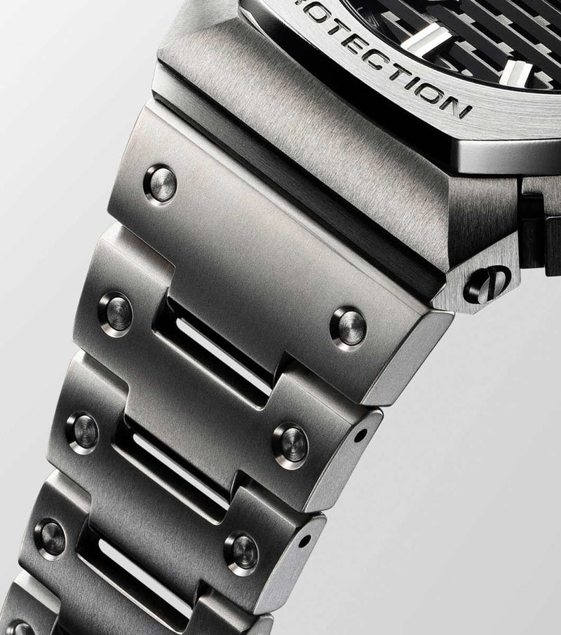 G-SHOCK MR-G B2100 Silver Dial Titanium Watch MRG-B2100D-1ADR