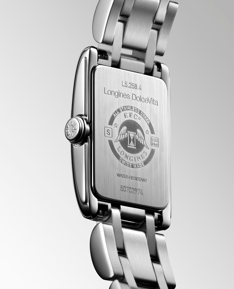 Longines DolceVita 27mm Silver Ladies Watch L52584716