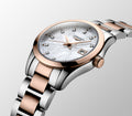 Longines Conquest Classic Two Tone 29.5mm MOP & Diamond Watch L22863877