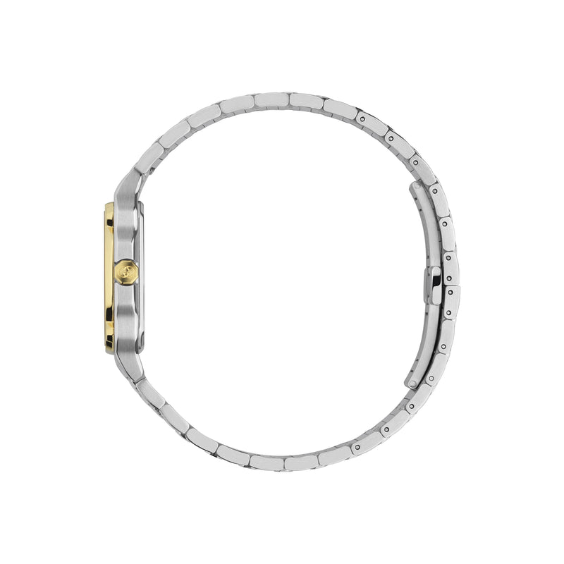 Gucci G-Flat Two Tone 30mm Watch YA166506