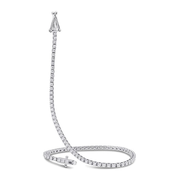 Diamond Tennis 1.25ct 18ct White Gold Bracelet