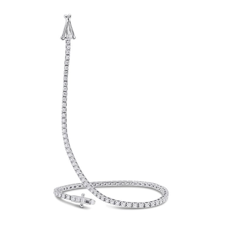 Diamond Tennis 1.25ct 18ct White Gold Bracelet