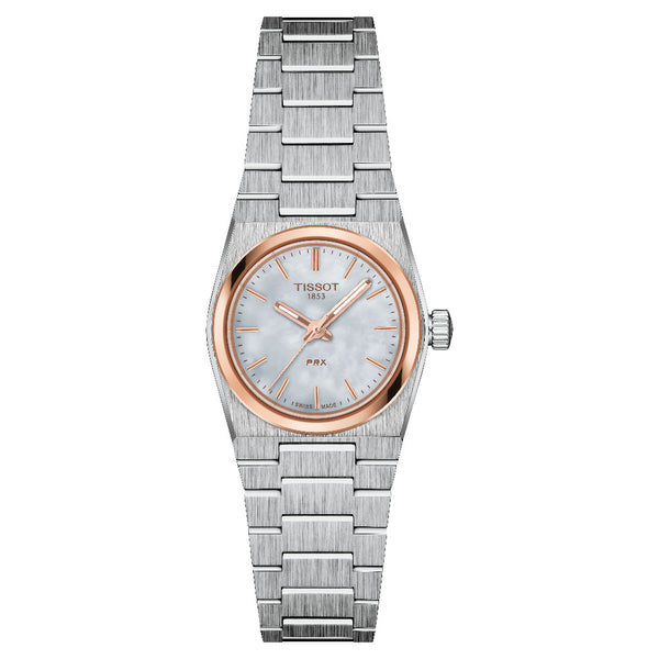 Tissot PRX MOP Two Tone 25mm Watch
