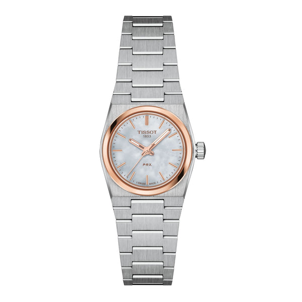 Tissot PRX MOP Two Tone 25mm Watch