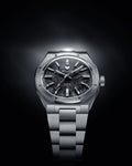 Nivada Grenchen F77 Stainless Steel Meteorite 37mm Watch 68016A77