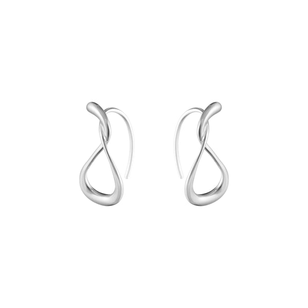 Georg Jensen Mercy Earhoops, Small, Sterling Silver