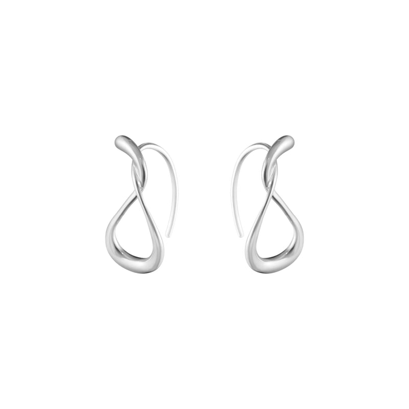 Georg Jensen Mercy Earhoops, Small, Sterling Silver