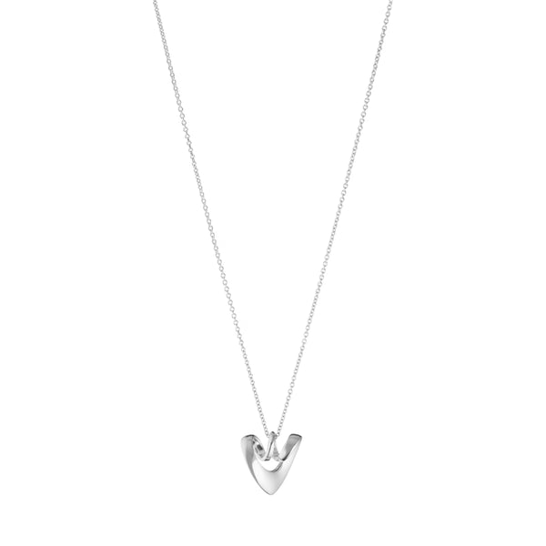 Georg Jensen 2025 Heart Pendant, Sterling Silver
