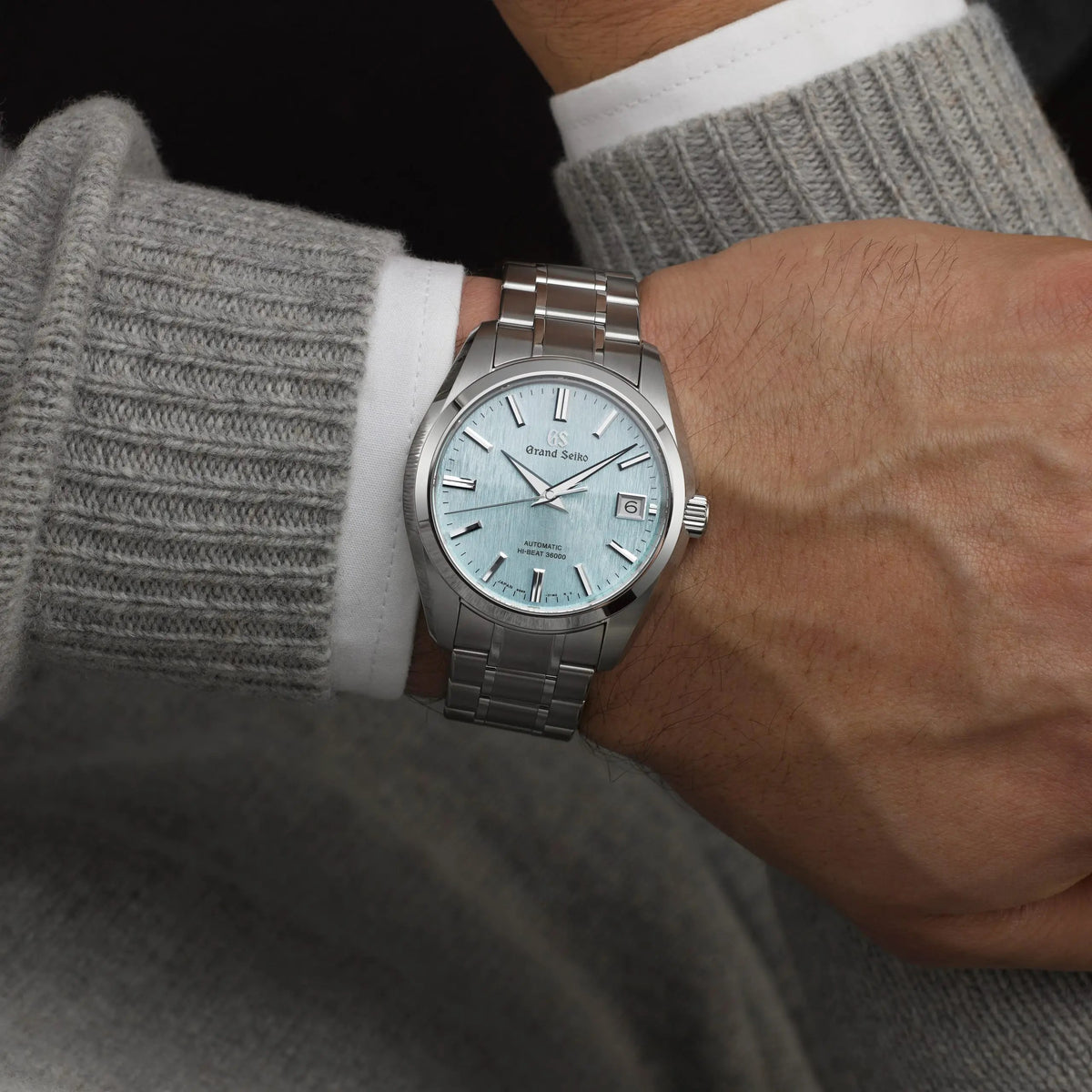 Grand Seiko Heritage 'Icefall' Hi-Beat 1998 Revival 40mm SBGH349G