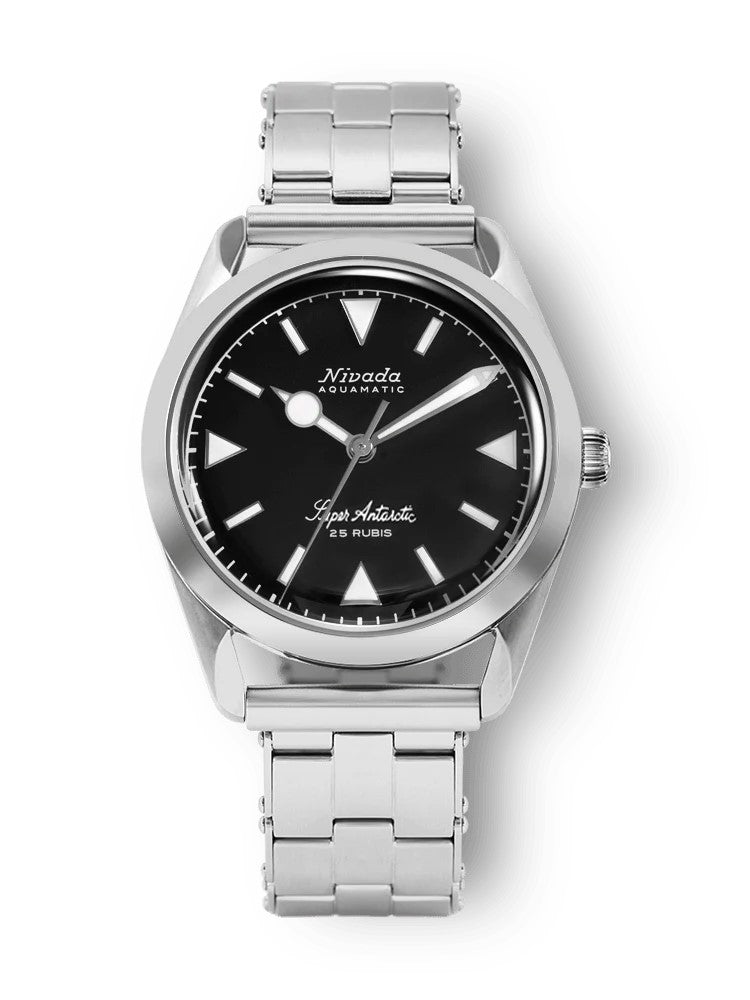 Nivada Grenchen Antarctic White, Forstner Rivet Watch 32025A13