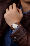 Nivada Grenchen Antarctic 35mm Eggshell Beige Luminova Watch