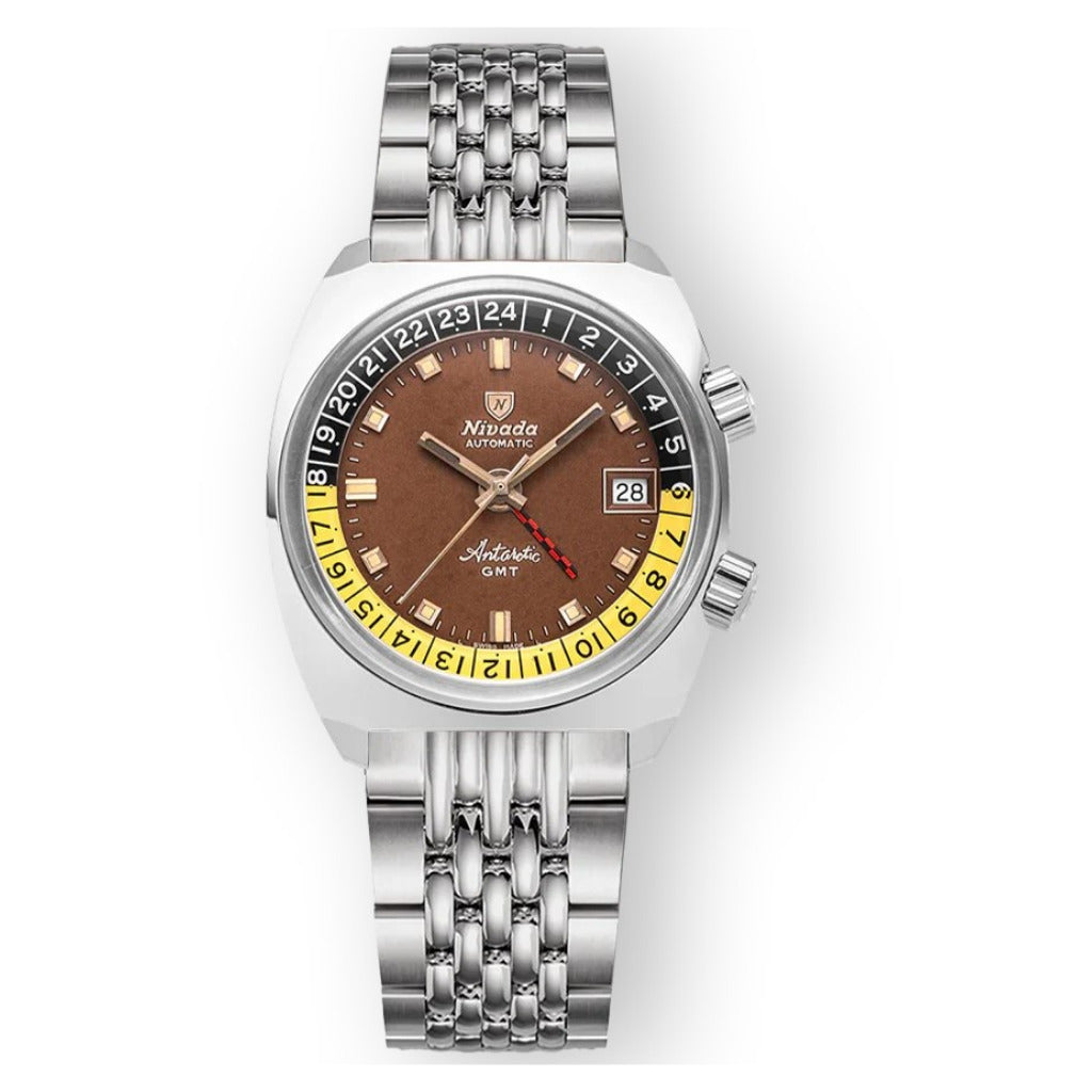 Nivada Grenchen Antarctic GMT Tropical 36mm Limited Edition Watch