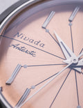 Nivada Grenchen Antarctic Spider 38mm Salmon Date Dial