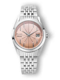 Nivada Grenchen Antarctic Spider 38mm Salmon Date Dial