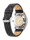 Nivada Grenchen Super Antarctic Black 38mm White Luminous Watch