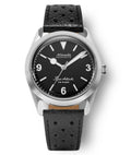 Nivada Grenchen Super Antarctic Black 38mm White Luminous Watch