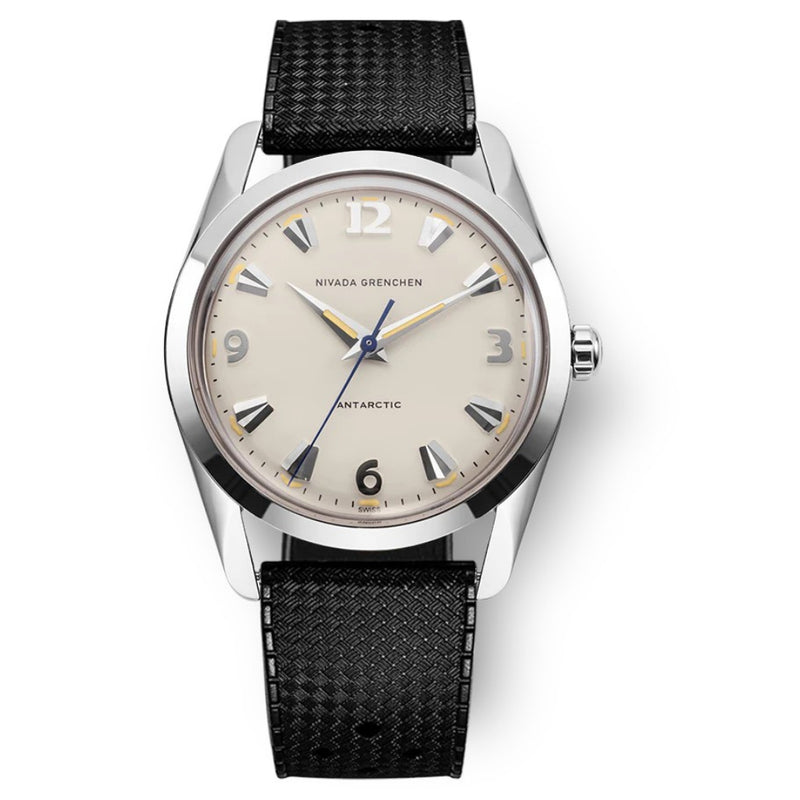 Nivada Grenchen Antarctic 35mm Eggshell Beige Luminova Watch