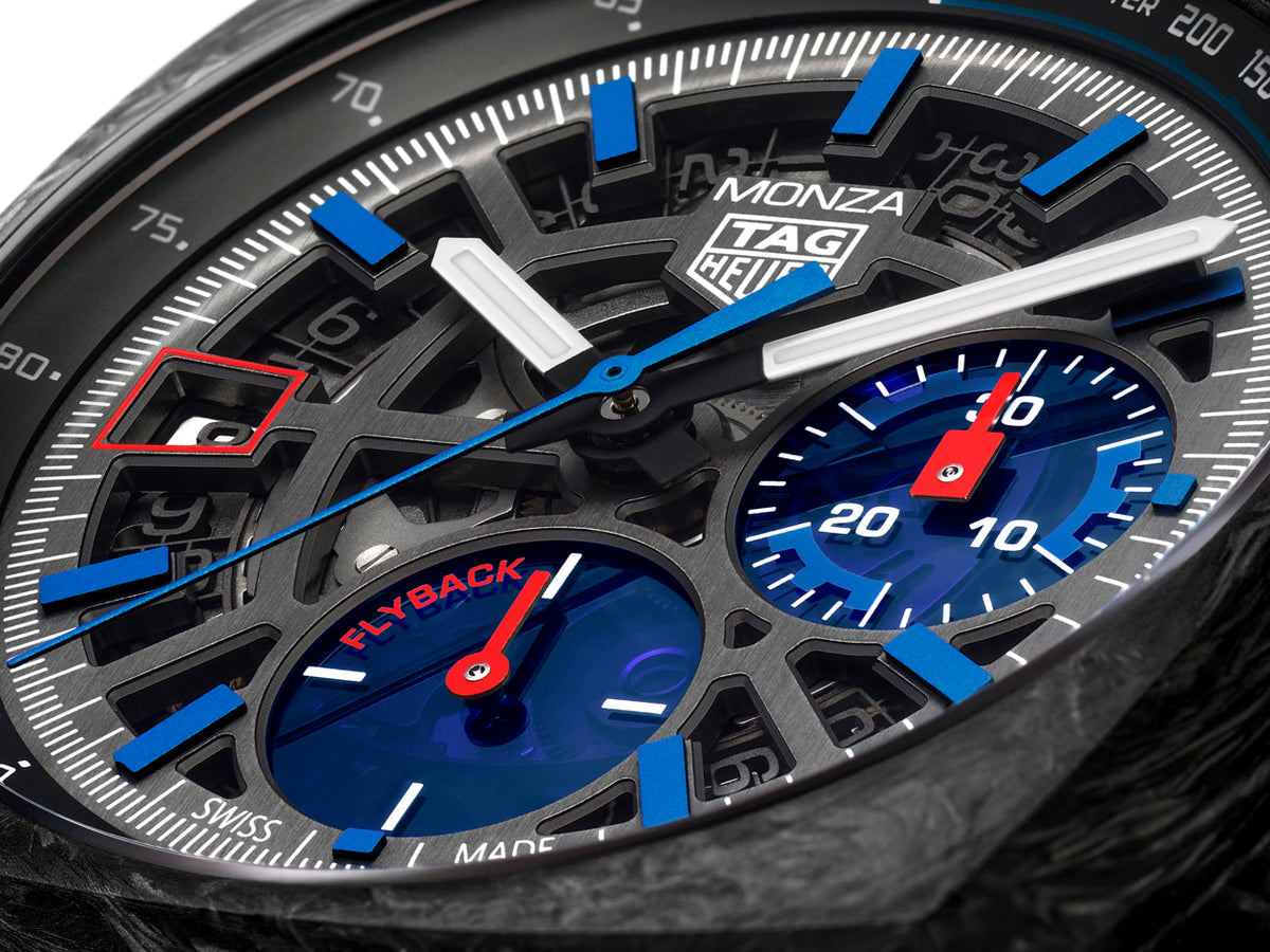 Tag Heuer Monza Flyback Chronometer 42mm Carbon Special Edition Watch CR5090.FN6001