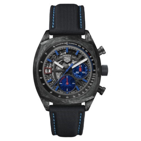 Tag Heuer Monza Flyback Chronometer 42mm Carbon Special Edition Watch CR5090.FN6001
