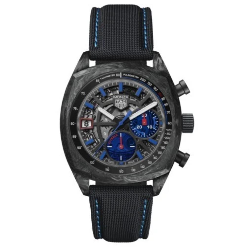 Tag Heuer Monza Flyback Chronometer 42mm Carbon Special Edition Watch CR5090.FN6001