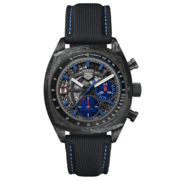 Tag Heuer Monza Flyback Chronometer 42mm Carbon Special Edition Watch CR5090.FN6001