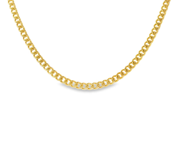 9ct Yellow Gold 20''/50cm Curb Chain