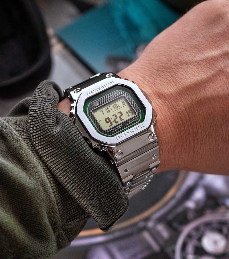 G-SHOCK Full Metal- Green Watch GMW-B5000D-3ER