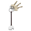 Georg Jensen Elephant Keyring with Leather Strap