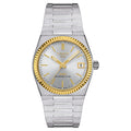 Tissot PRX Powermatic 80 35mm Steel and 18K Gold Bezel Watch T9312074103101