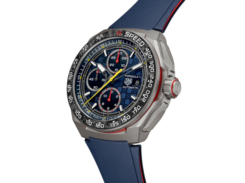 Tag Heuer Formula 1 Chronograph x Oracle Red Bull Racing, Automatic, 44mm, Titanium Watch CBZ2080.FT8091