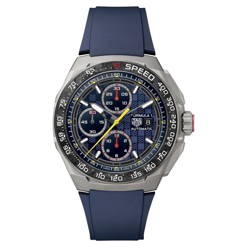 Tag Heuer Formula 1 Chronograph x Oracle Red Bull Racing, Automatic, 44mm, Titanium Watch CBZ2080.FT8091
