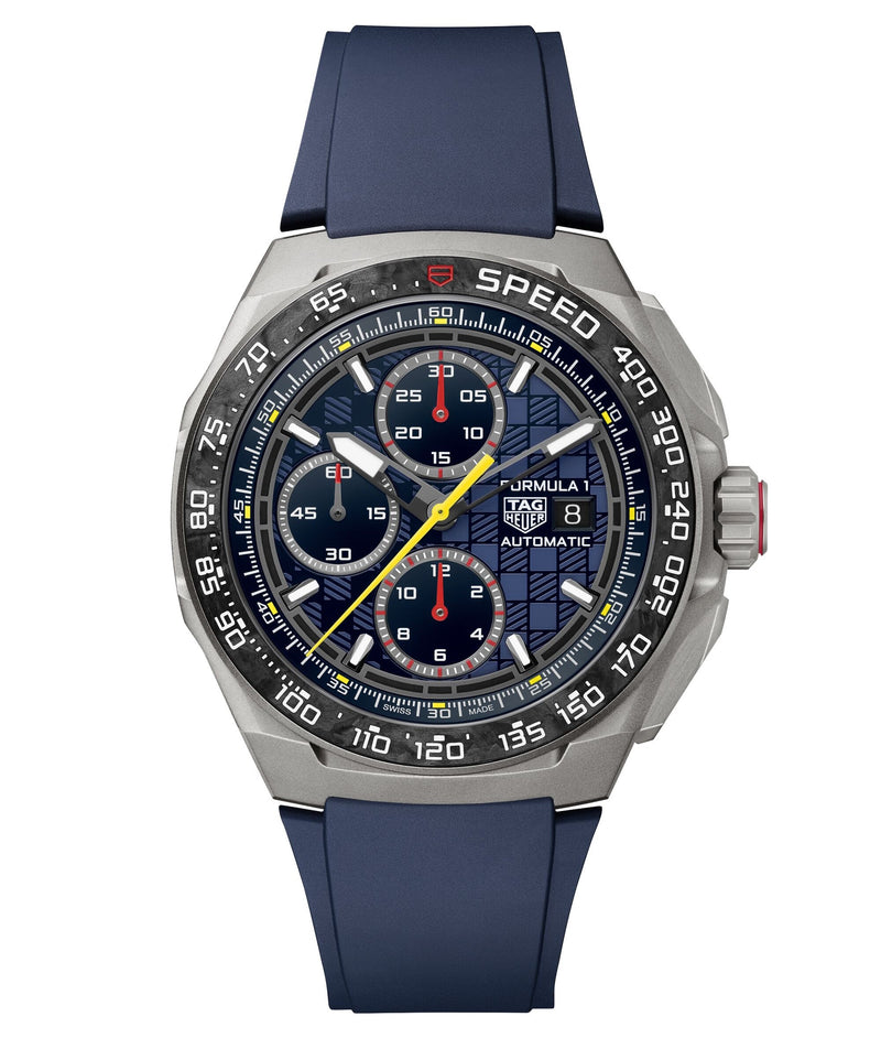 Tag Heuer Formula 1 Chronograph x Oracle Red Bull Racing, Automatic, 44mm, Titanium Watch CBZ2080.FT8091