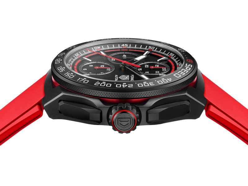 Tag Heuer Formula 1 Chronograph Red Automatic, 44mm, Titanium Watch CBZ2085.FT8093