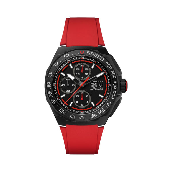 Tag Heuer Formula 1 Chronograph Red Automatic, 44mm, Titanium Watch CBZ2085.FT8093