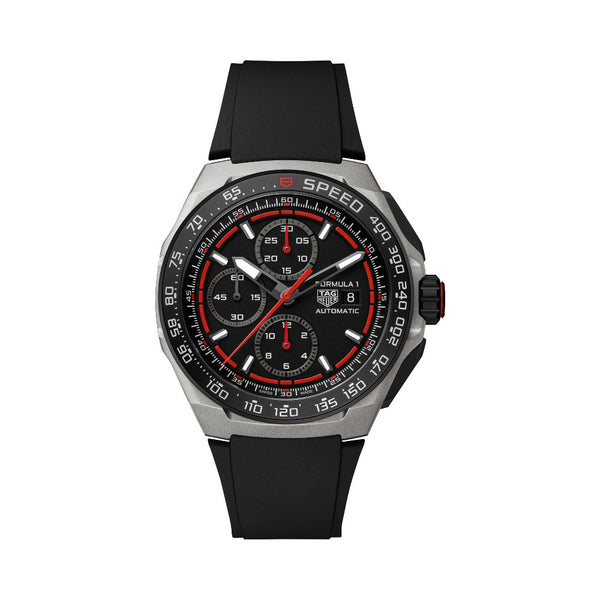 Tag Heuer Formula 1 Chronograph Black Automatic, 44mm, Titanium Watch CBZ2082.FT8096