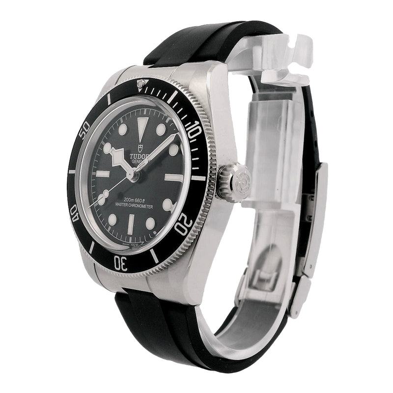 Tudor Black Bay 41mm, Steel & Rubber Strap Watch 7941A1A0NU